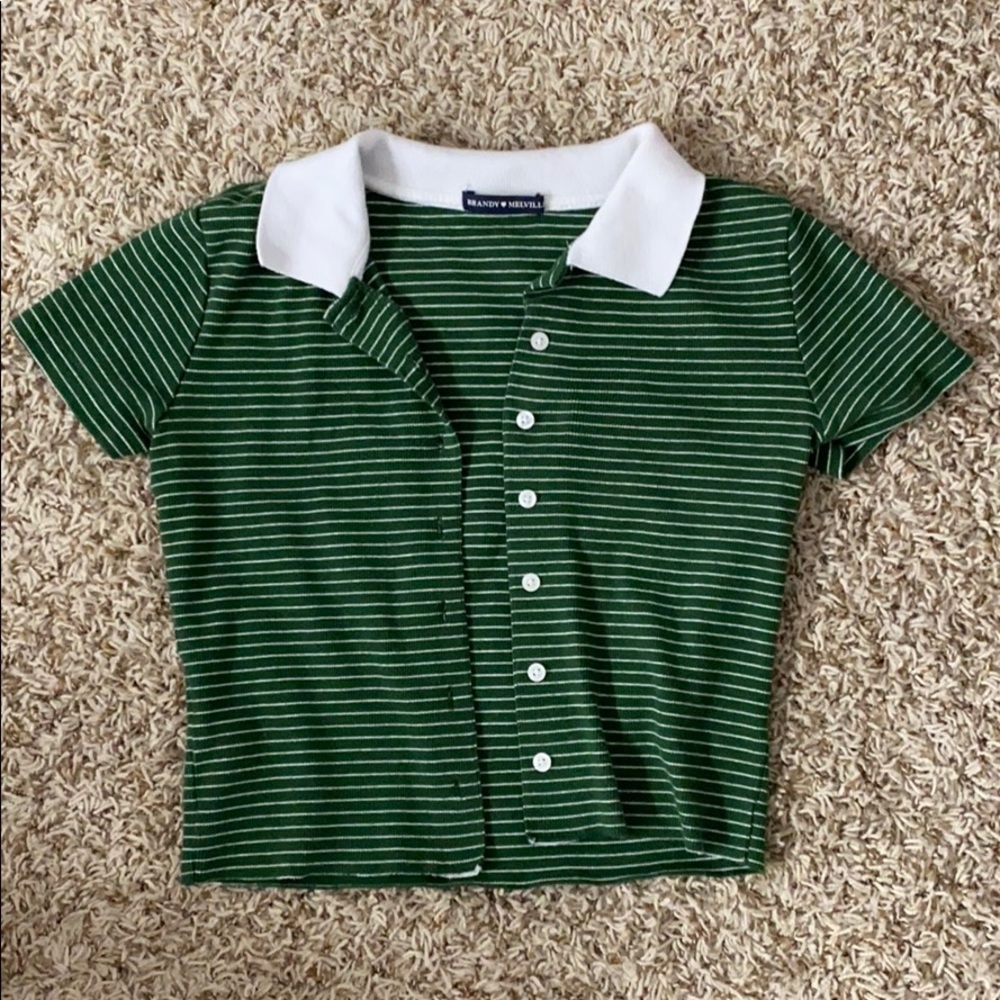 Brandy Melville Button Down Top - image 1